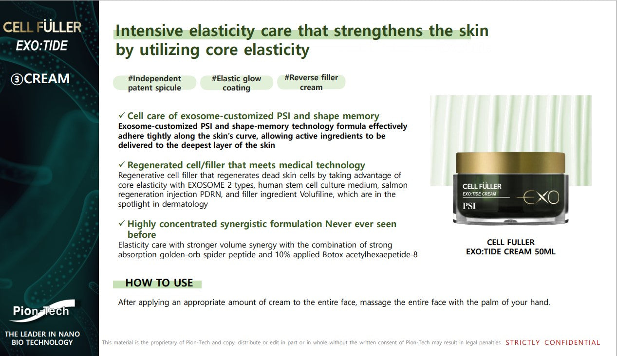 Kem dưỡng da chống lão hóa PSI Cell Fuller Exotide Cream