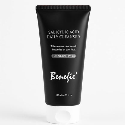 Benefie’ Salicylic Acid Daily Cleanser – SỮA RỬA MẶT HÀNG NGÀY BHA dịu nhẹ cho mọi loại daSẢN XUẤT TẠI HÀN QUỐC 120ml